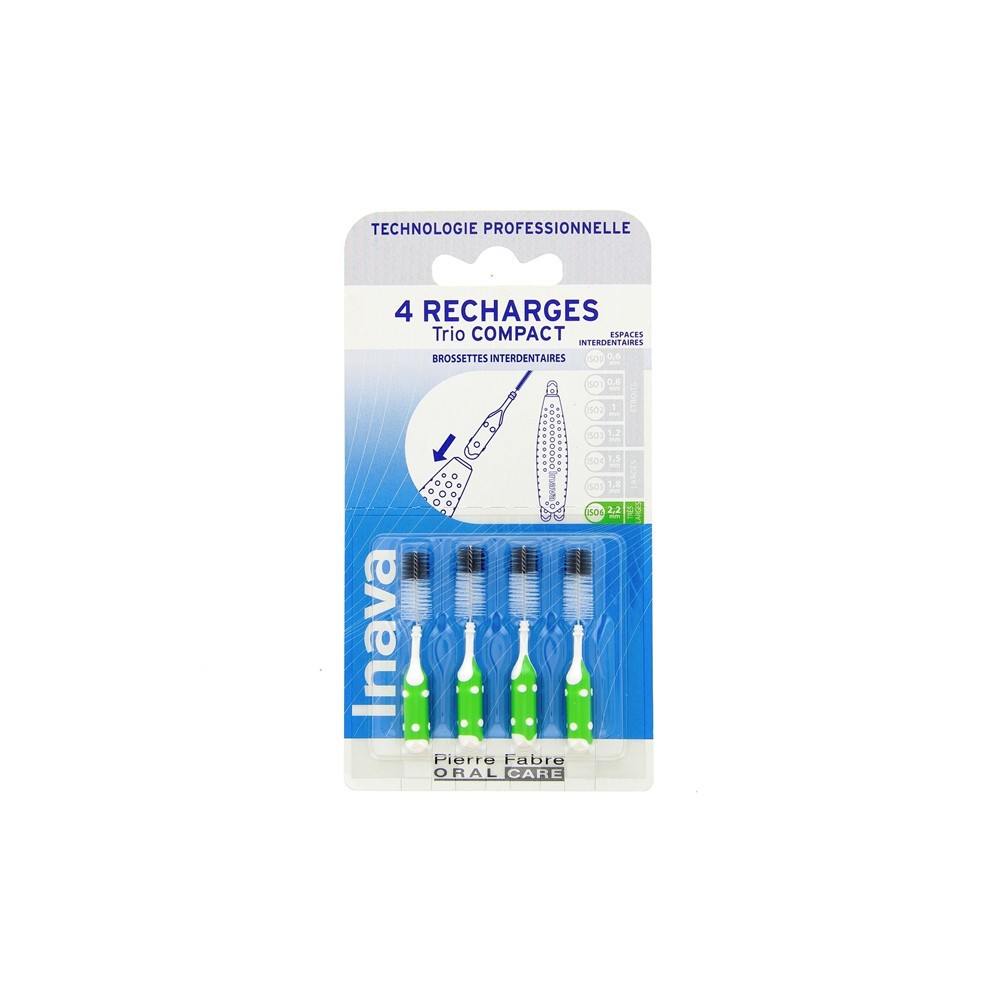 Inava Bros recharge verte x4