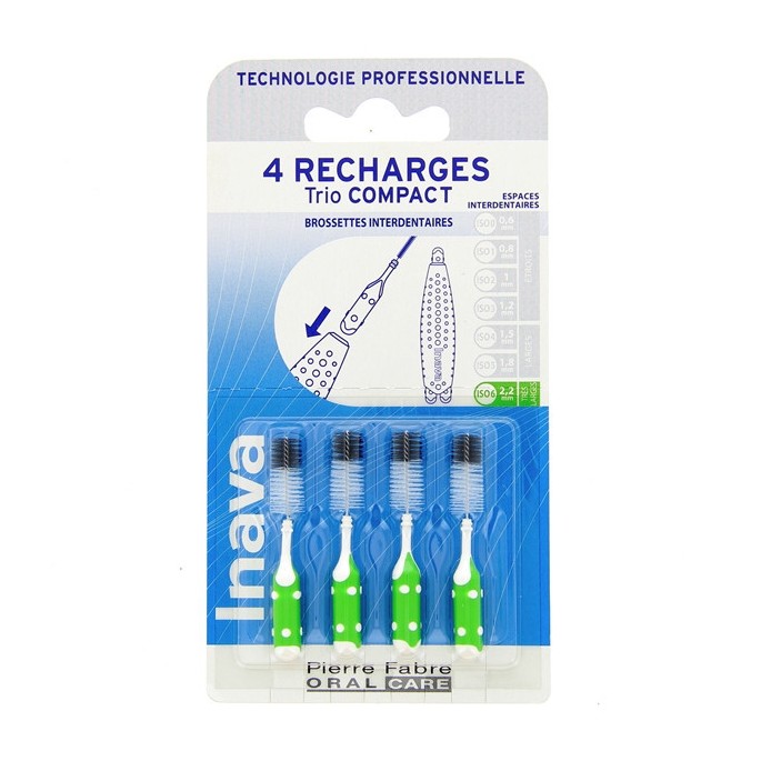 Inava Bros recharge verte x4
