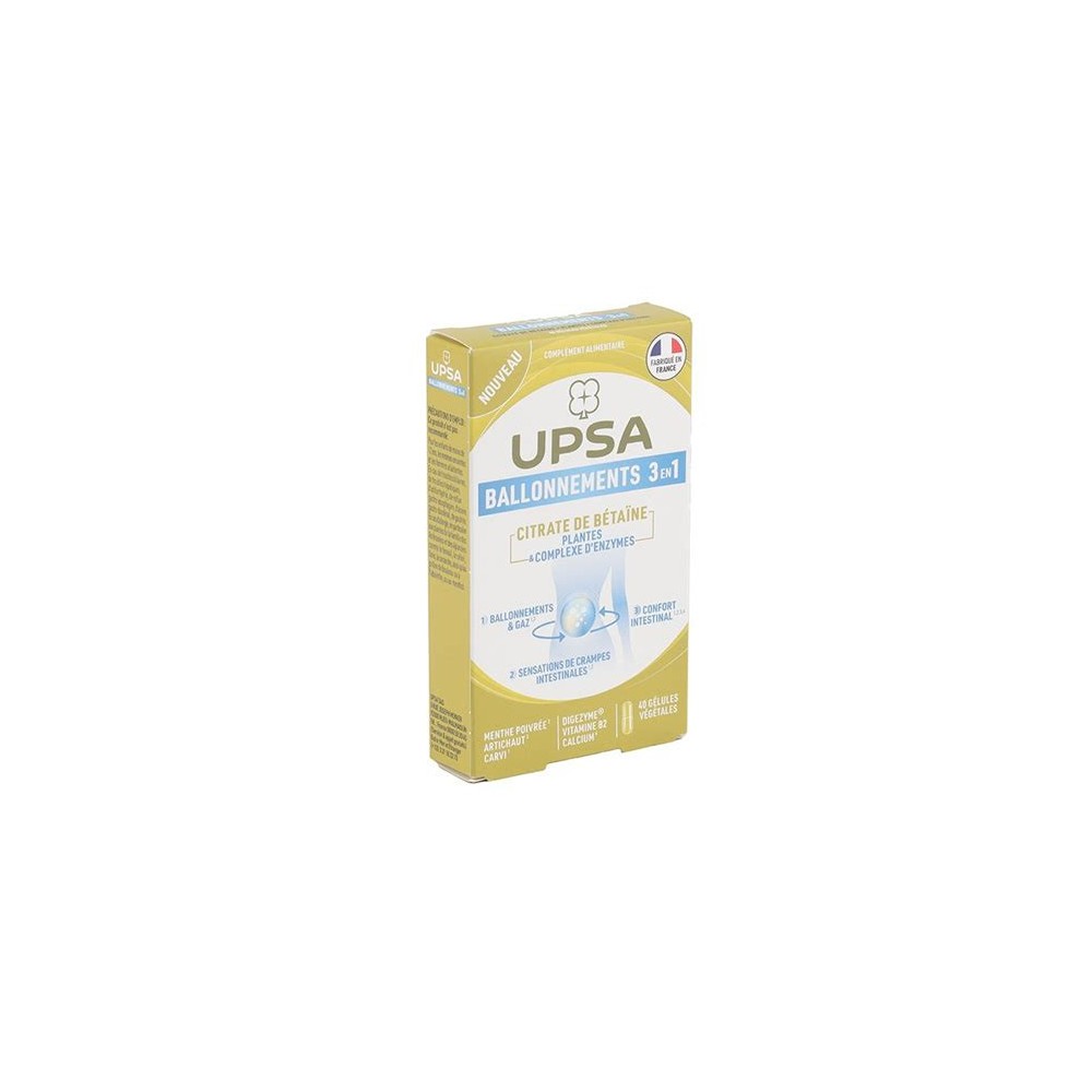 Citrate Ballonnements Gel 40 unités
