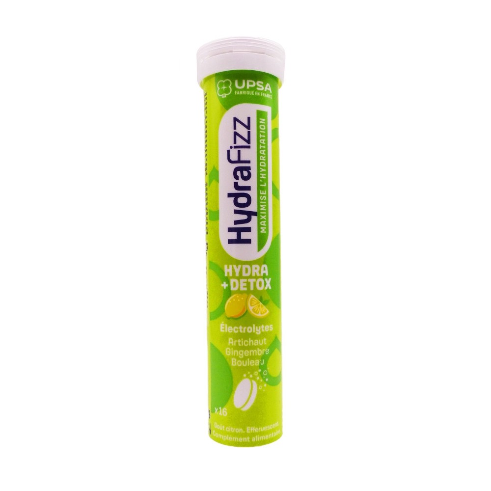 Hydrafizz detox citron 16 comprimés