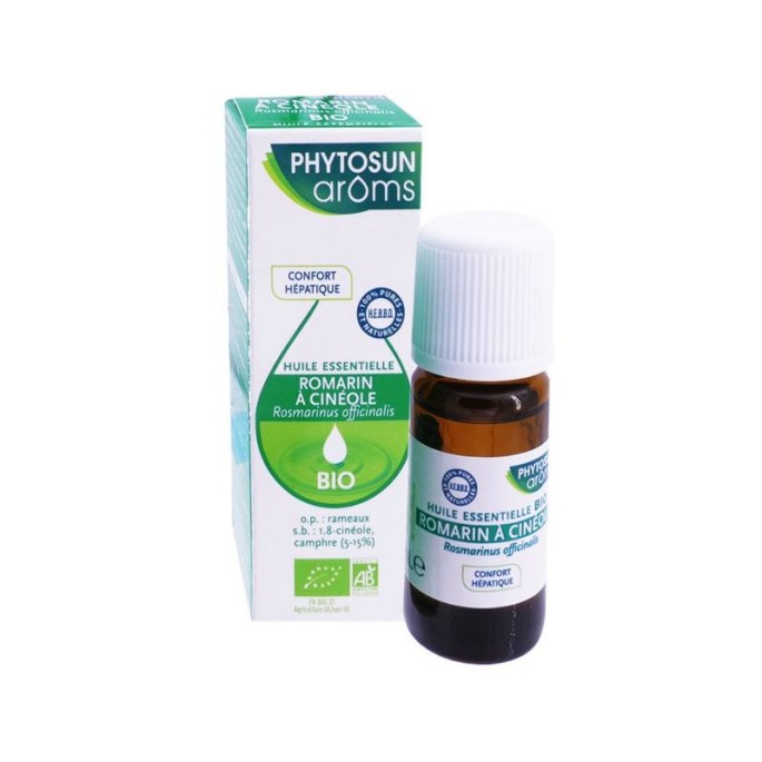 Phytosun Romarin 1-8 Cinéole Flacon 10 ml