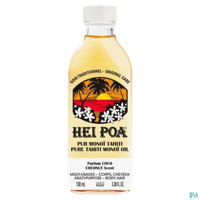 Hei Poa Huile Pure Monoi Coco 100 ml