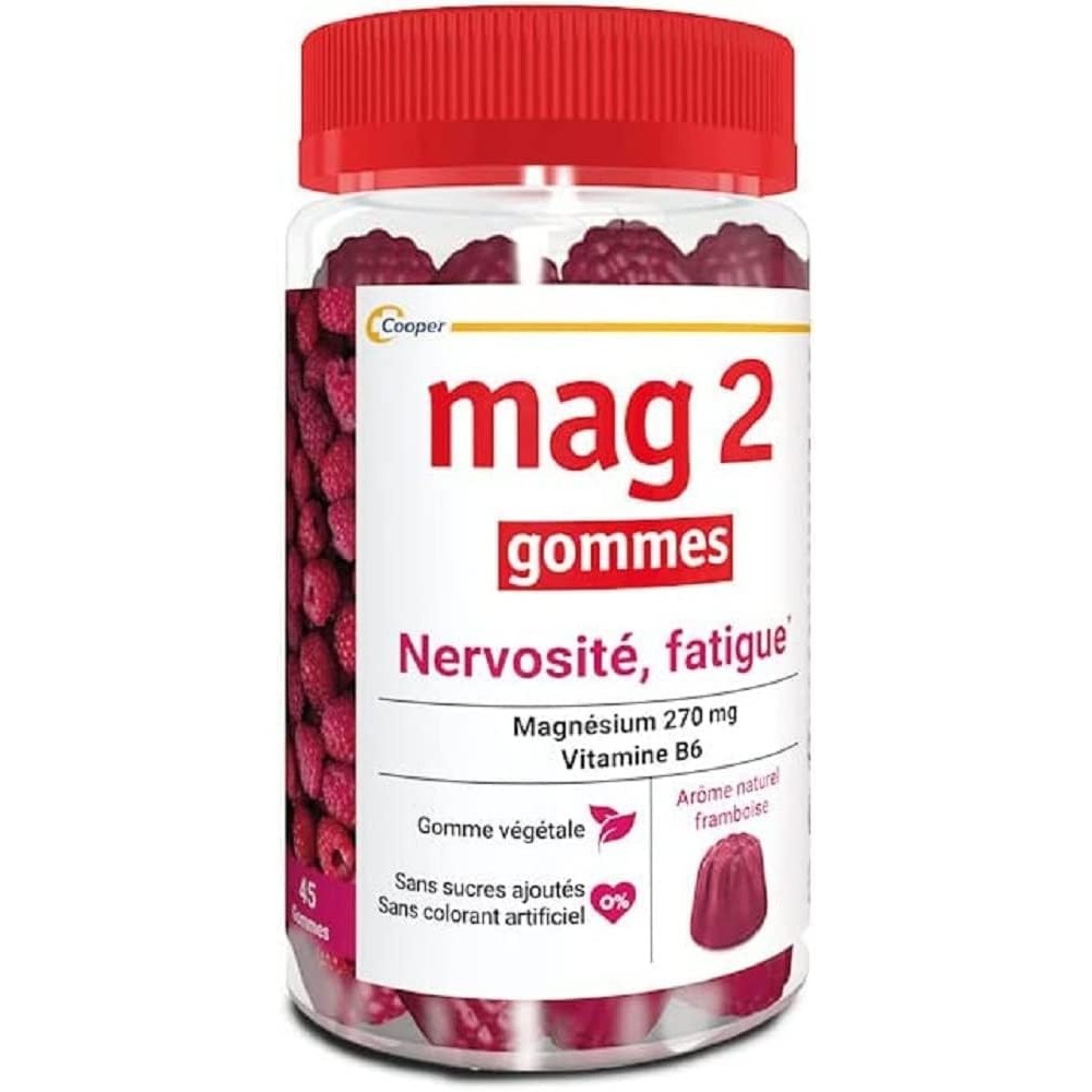 Mag 2 gommes framboise
