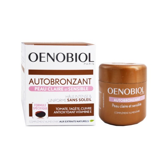 Oenobiol Autobronzant Peau Claire