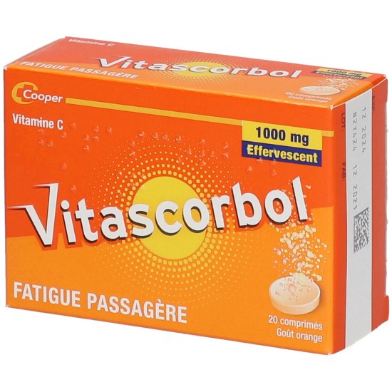 Vitascorbol C 1000 comprimés effervescents