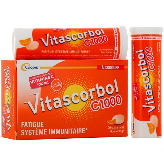 Vitascorbol C 1000 Comprimés Croquants