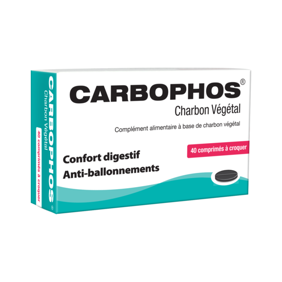 Carbophos Charbon Végétal Comprimés