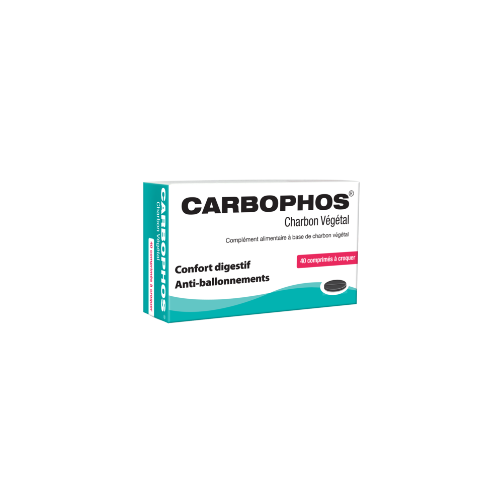 Carbophos Charbon Végétal Comprimés