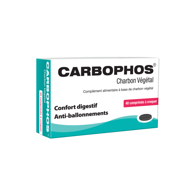 Carbophos Charbon Végétal Comprimés