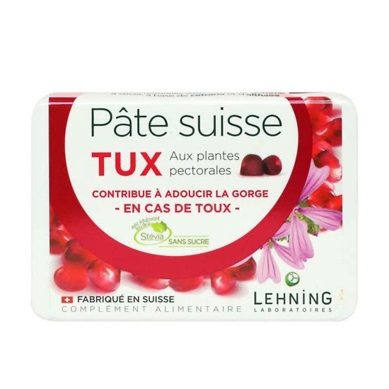 Lehning Pâte Suisse Tux Gom Suc 40 unités