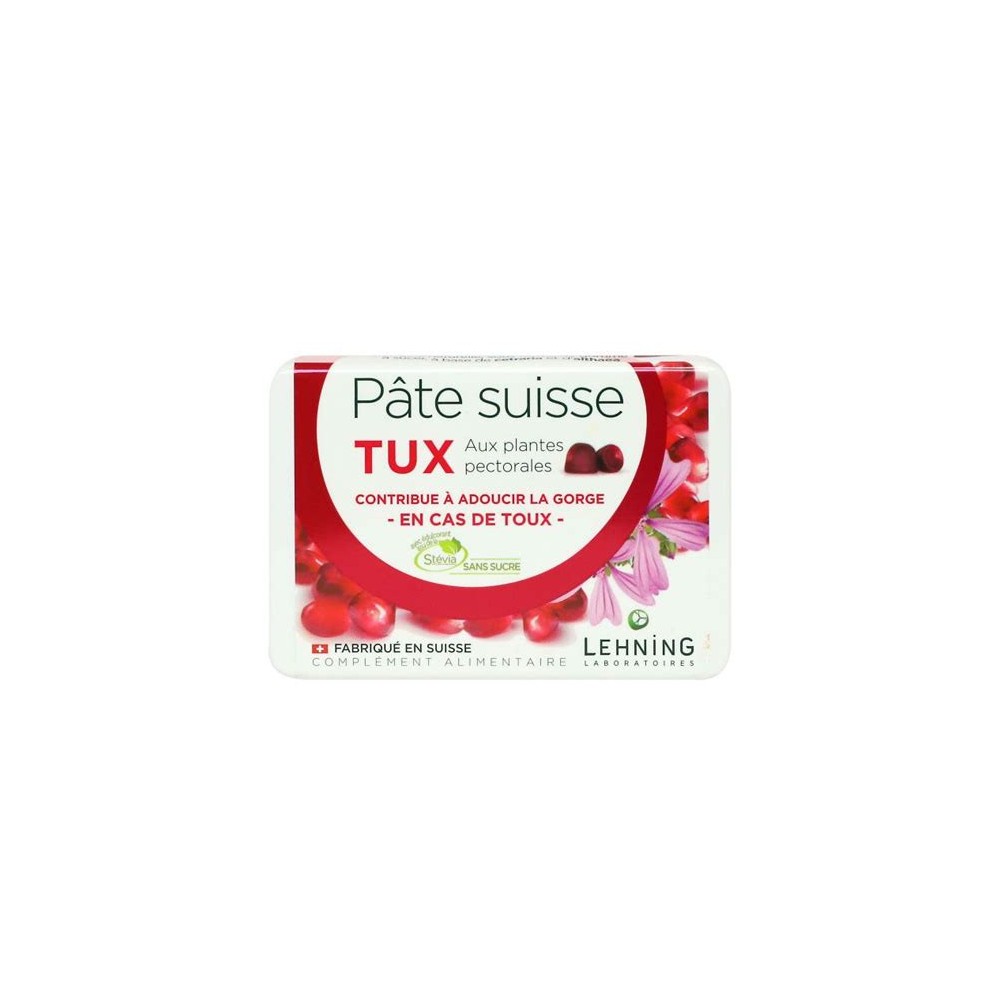 Lehning Pâte Suisse Tux Gom Suc 40 unités