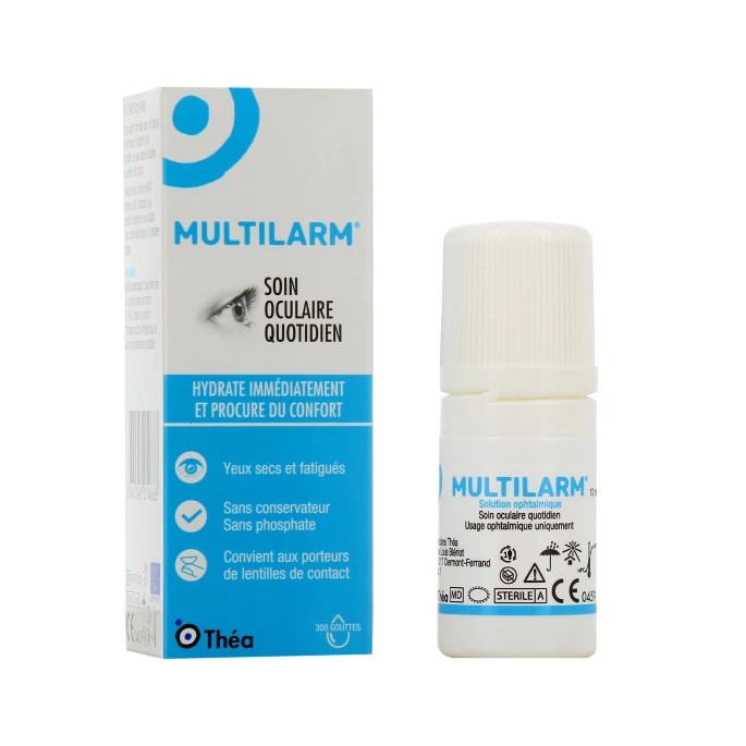 Multilarm solution yeux secs 10 ml