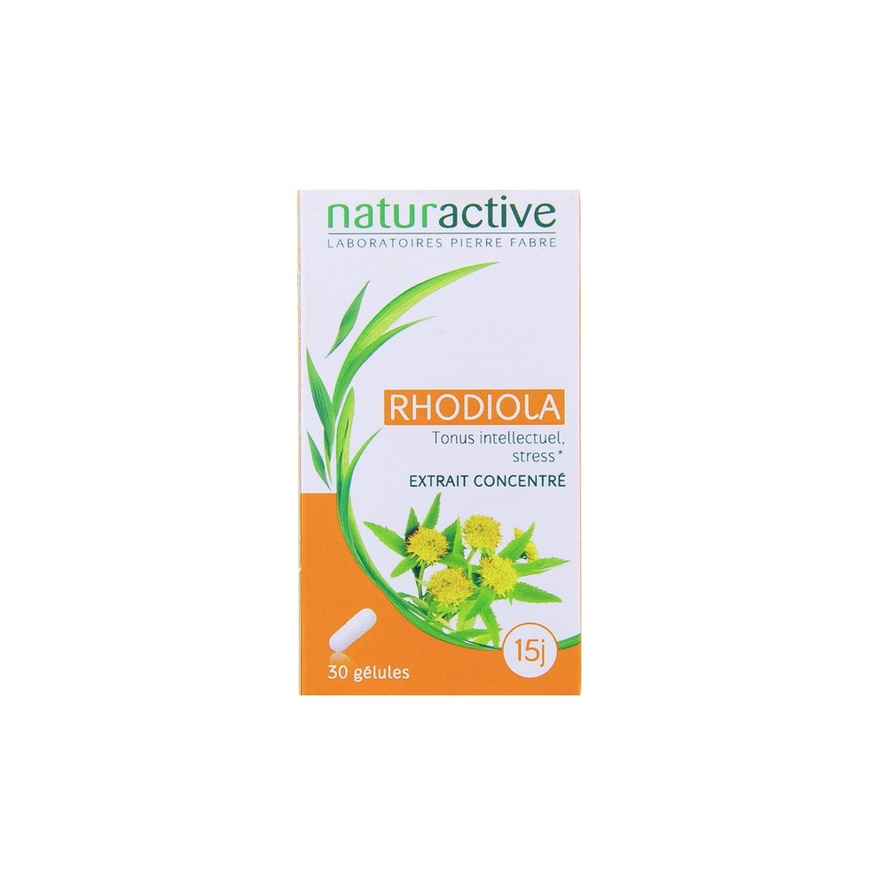 Naturactive phyto rhodiola Gel pilulier