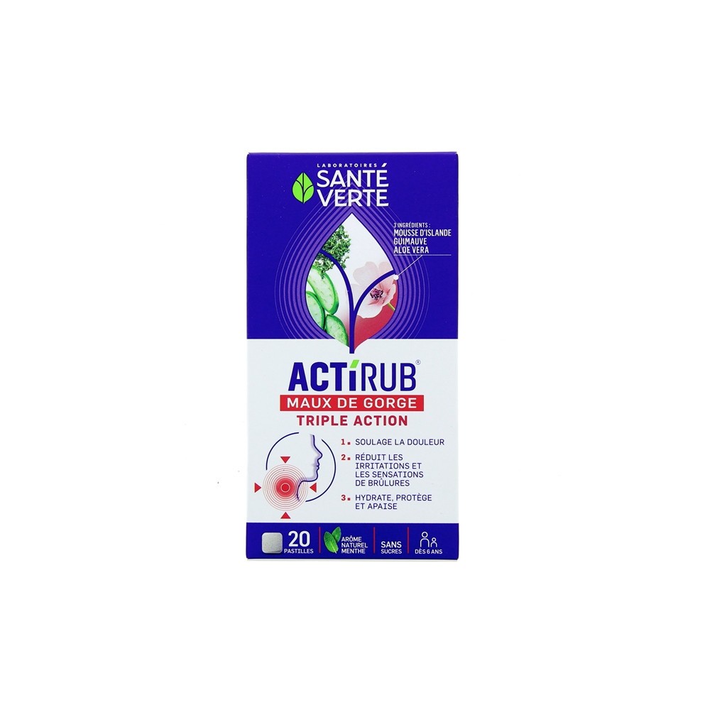 S.V. Actirub Maux de Gorge Triple Action