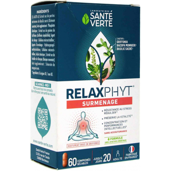 SV Relaxphyt Surmenage - 60 comprimés