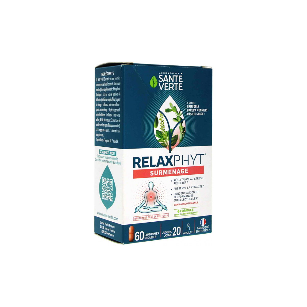 SV Relaxphyt Surmenage - 60 comprimés