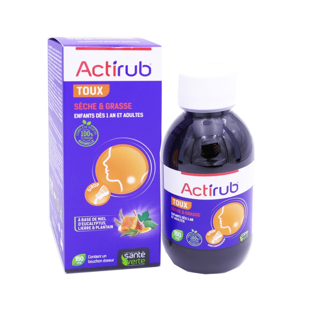 Actirub Sirop Toux 150 ml