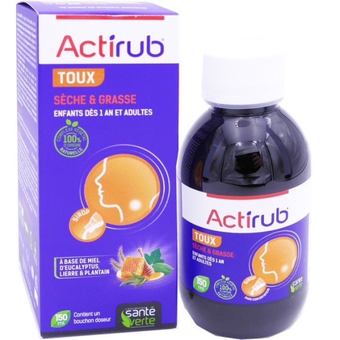 Actirub Sirop Toux 150 ml