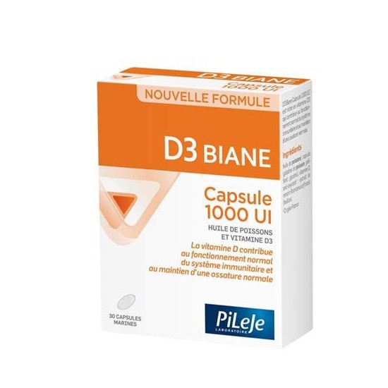 D3 Biane Capsule 30 unités