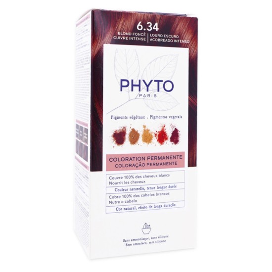 Phyto Phytocolor 6.34 Blond Foncé Cuivre