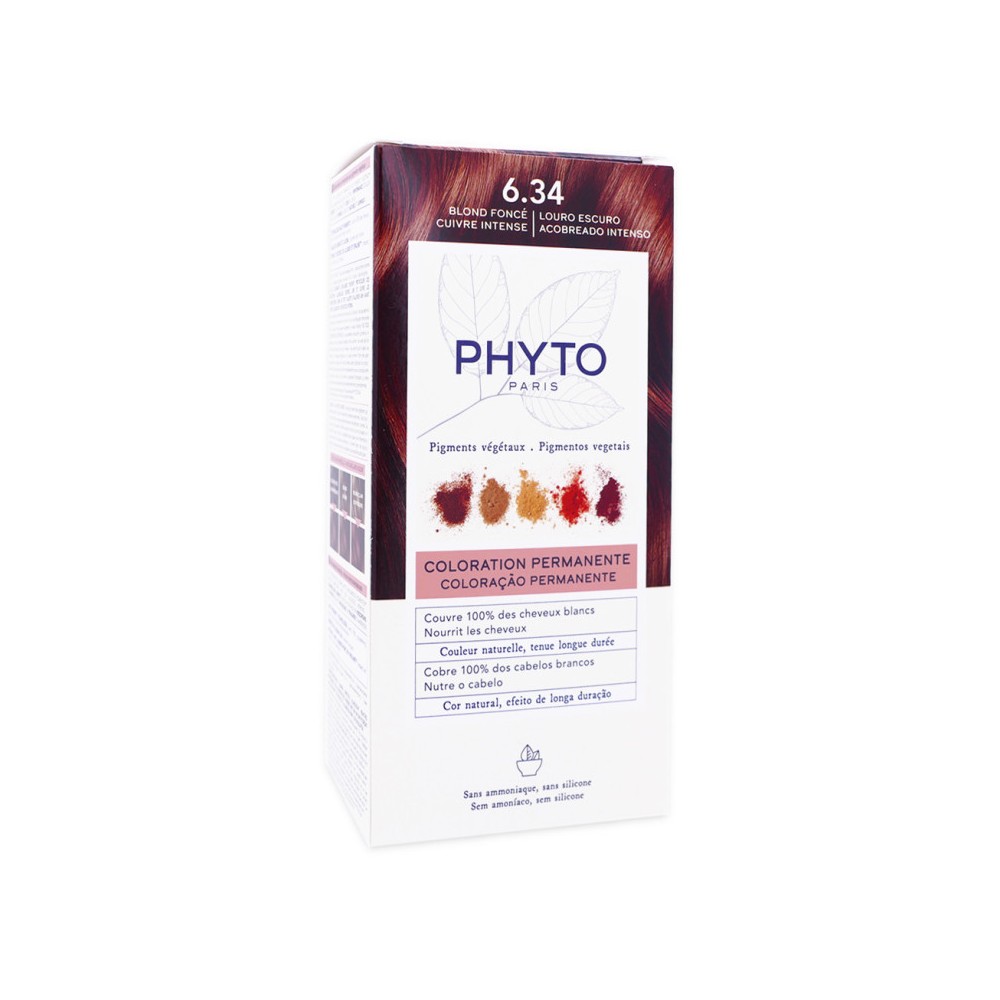 Phyto Phytocolor 6.34 Blond Foncé Cuivre