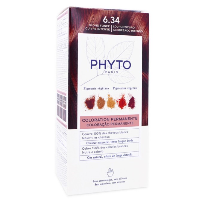 Phyto Phytocolor 6.34 Blond Foncé Cuivre