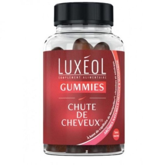 Luxeol Gummies Chute des Cheveux