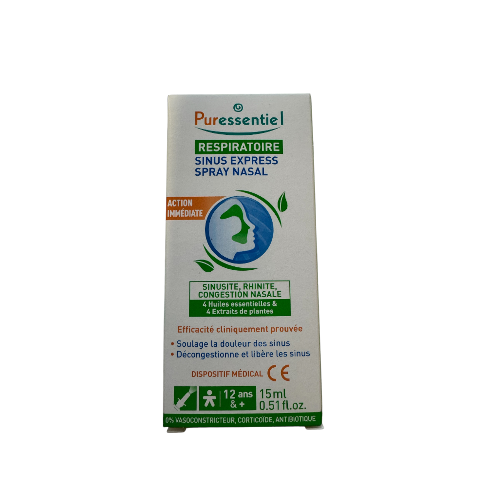 Puressentiel Respiratoire Spray nasal Sinus Express