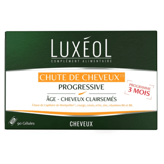 Luxeol Chute Cheveux Progress Gelules
