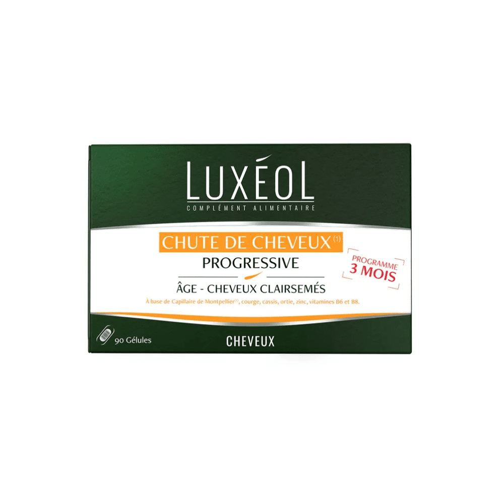 Luxeol Chute Cheveux Progress Gelules