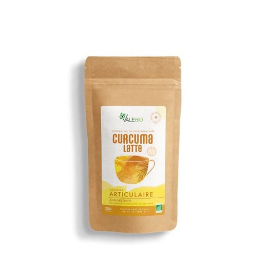 Valebio Curcuma Latte Bio Poudre 200 g