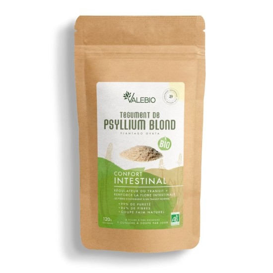 Valebio Psyllium Bio Poudre 350 g