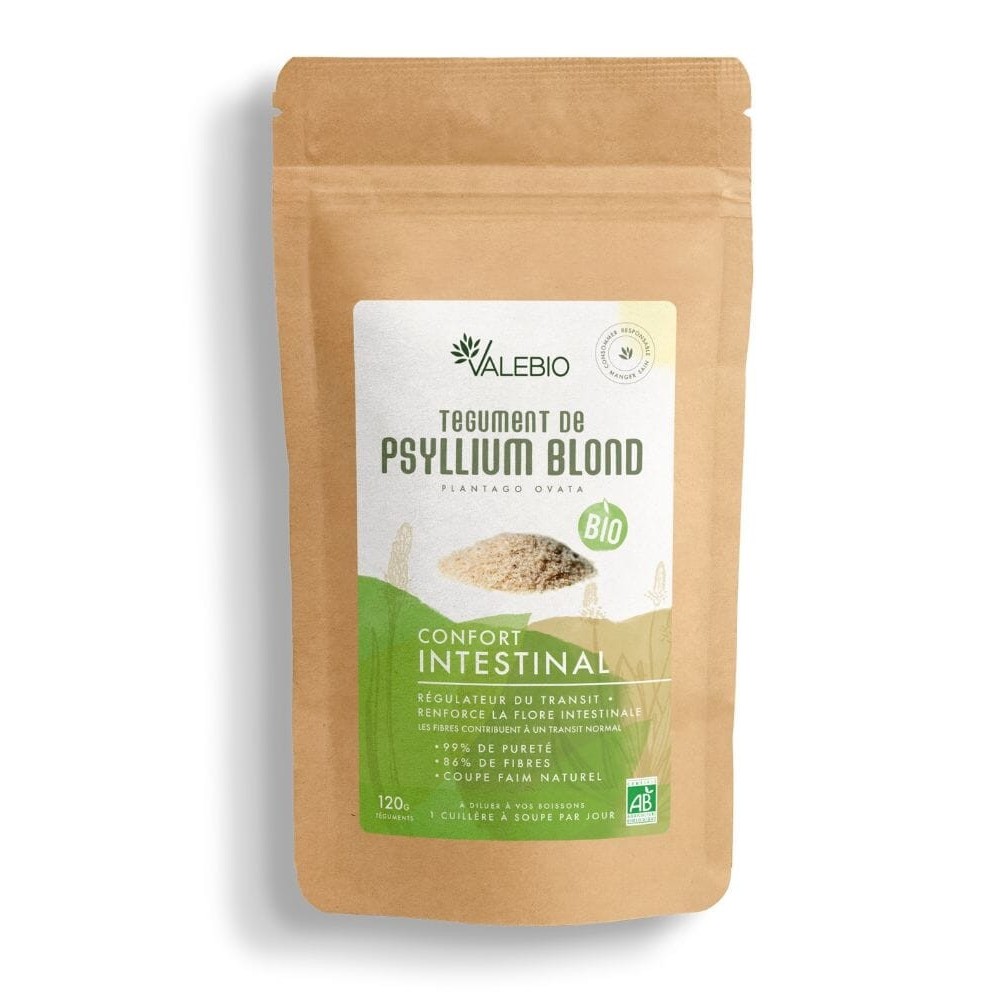 Valebio Psyllium Bio Poudre 350 g