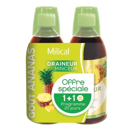 Milical Draineur Ananas - 500 ml