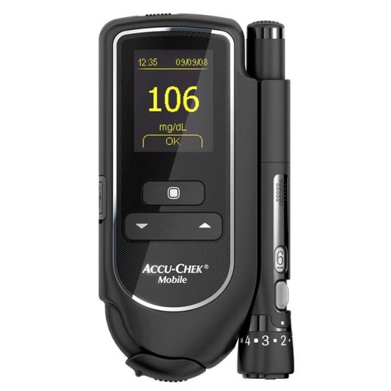 Accu-Chek Mobile Lecteur Glyc TOUT EN UN