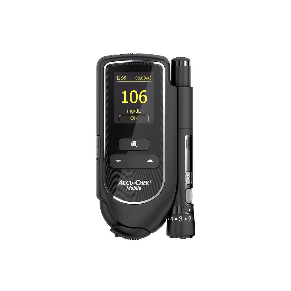 Accu-Chek Mobile Lecteur Glyc TOUT EN UN