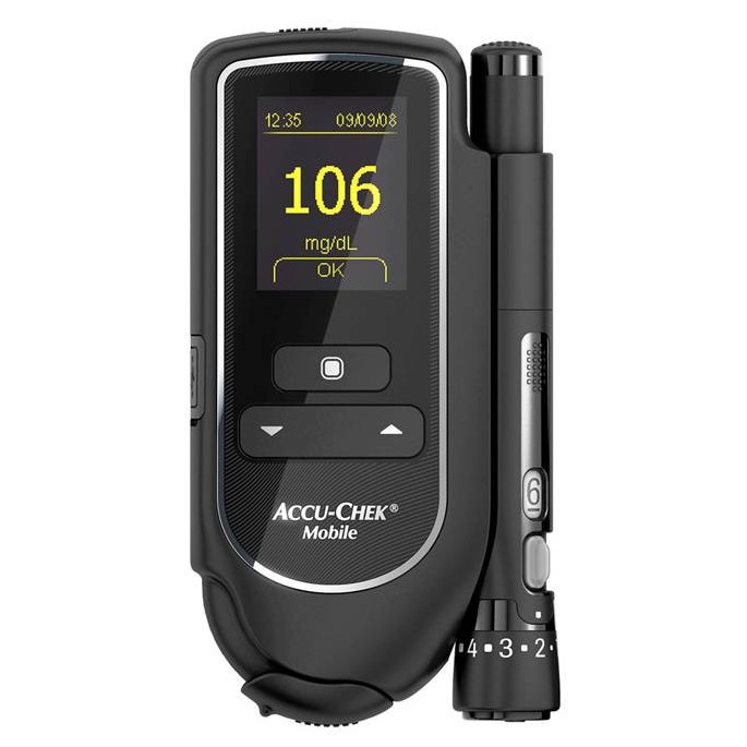 Accu-Chek Mobile Lecteur Glyc TOUT EN UN
