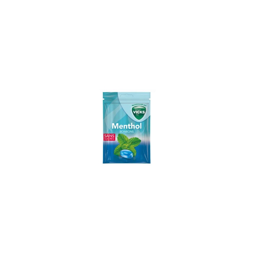 Vicks Bonbons Menthe Verte 72 g