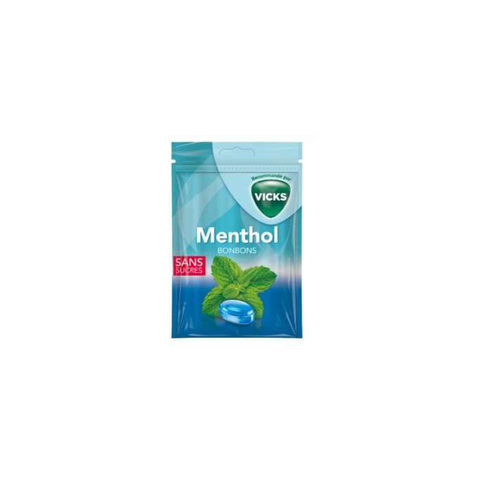 Vicks Bonbons Menthe Verte 72 g