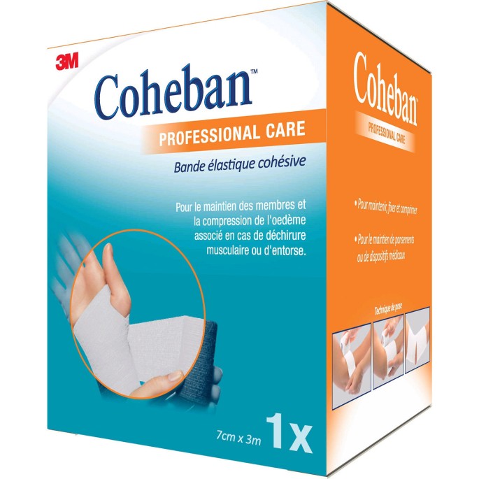 Cohéban Bande Cohésive 70mm x 3m