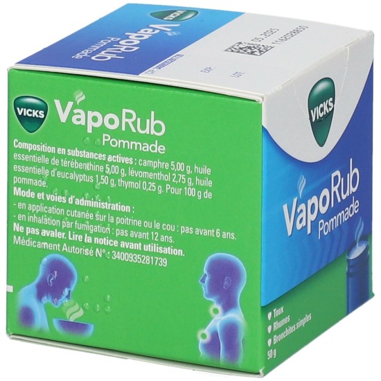 Vicks Vaporub Pommade 50 g