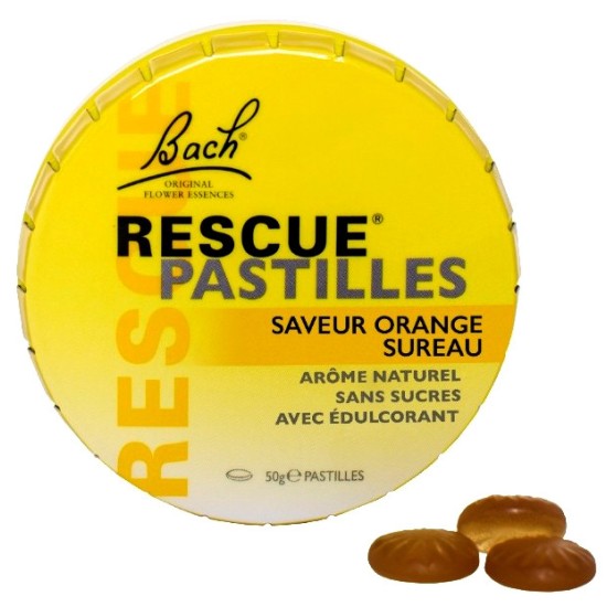 Rescue pastilles orange 50 g