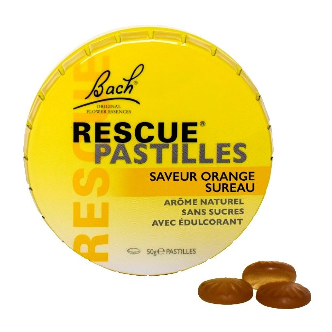 Rescue pastilles orange 50 g