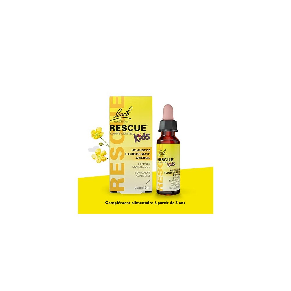 Bach Rescue Kids Gouttes 10 ml