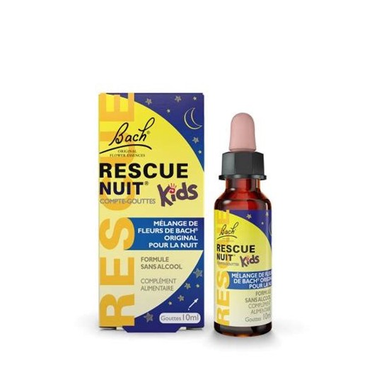 Bach Rescue Nuit Kids Gouttes 10 ml