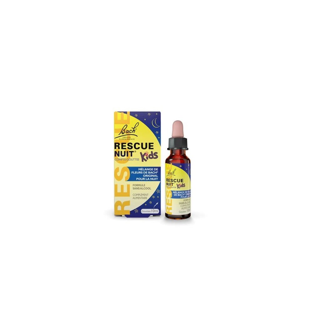 Bach Rescue Nuit Kids Gouttes 10 ml