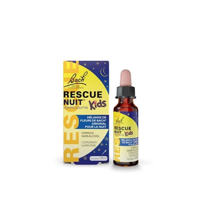 Bach Rescue Nuit Kids Gouttes 10 ml