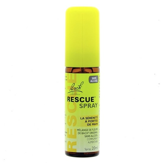 Rescue Spray sans alcool 20 ml