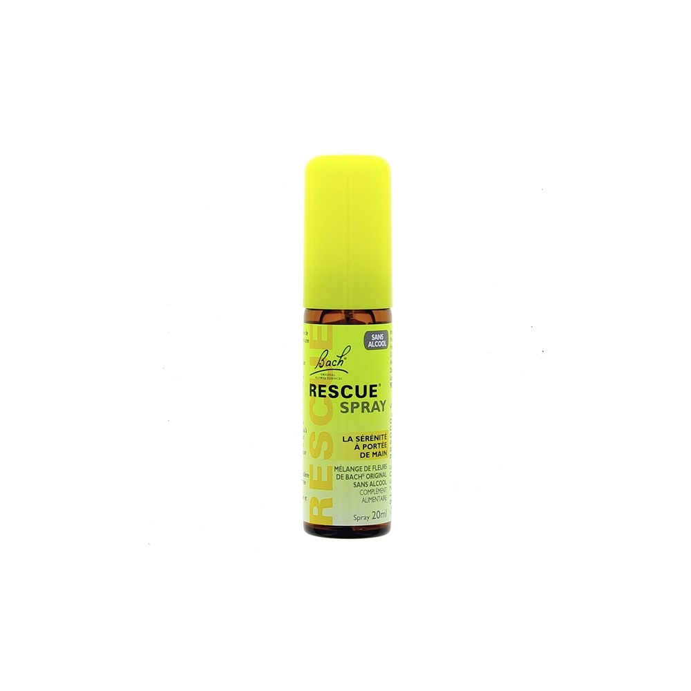 Rescue Spray sans alcool 20 ml