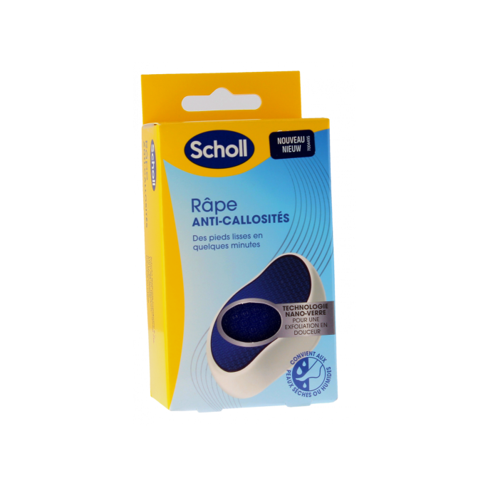 Scholl râpe manuelle en anneau vert